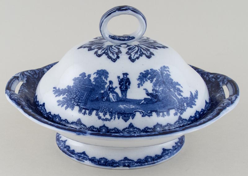 Comport with cover c1920s